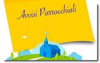 avvisi parrocchiali